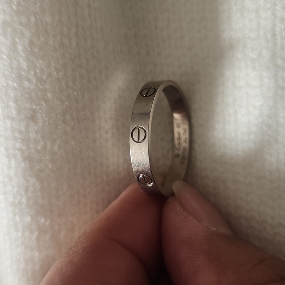 EUC Authentic Cartier LOVE wedding band - Picture 8 of 10